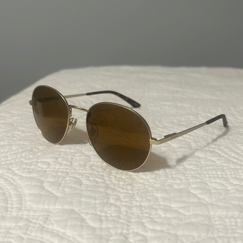 Smith Prep Matte Gold Sunglasses